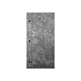 Risch CMBFF-MET 4.25X11 Brushed Metallic Faux-leather Chicago Menu Board (specify Color)
