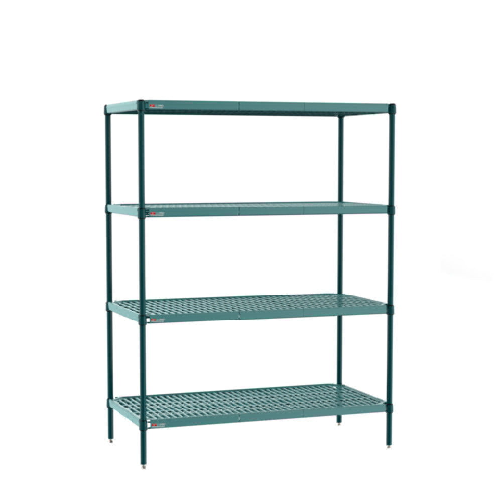 Metro PR-216074K3-S-4 Super Erecta Pro® Starter Unit 21"W X 60"D X 74"H (4) Corrosion Resistant Shelves With Removable Polymer Shelf Mats