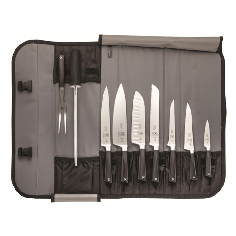 Mercer M21840 - ZüM® Knife Case Set, 10-piece, Includes: (1) 3" Paring Knife