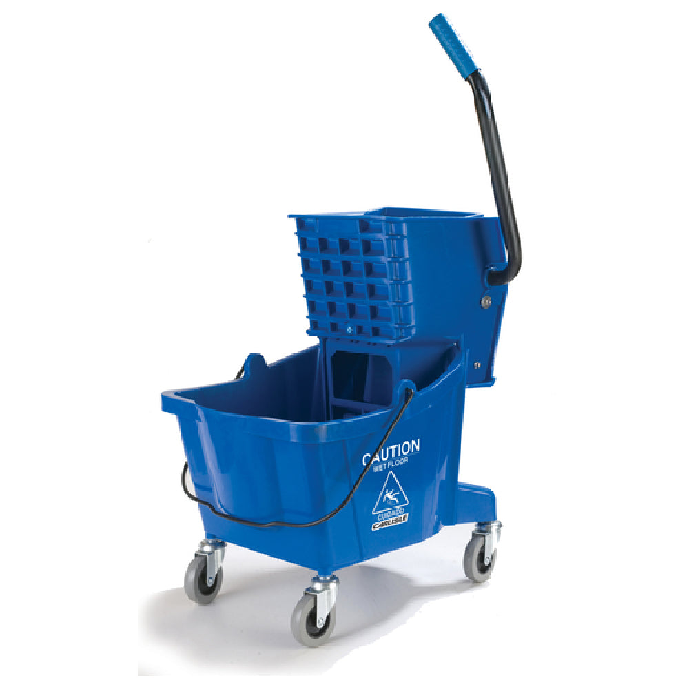 Carlisle 3690814 Carlisle Mop Bucket Combo 26 Qt. With Side Press Wringer