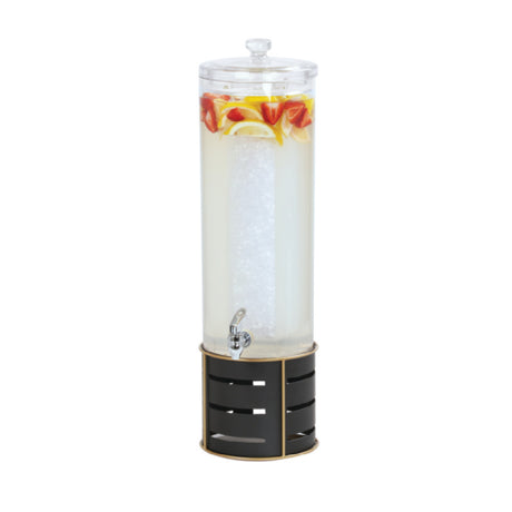 Cal Mil 22631-3-90 Beverage Dispenser 10-1/2"dia. X 24"H Ice Chamber