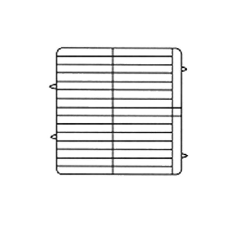 Vollrath PM3208-4-02 Plate Crate® Dishwasher Rack 7-5/8" To 8" Dia. (4) Extenders With Wire Dividers