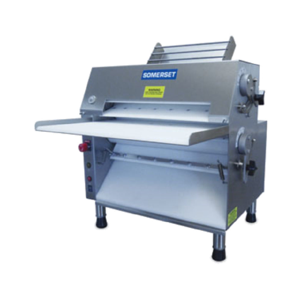 Somerset CDR-2000 Somerset® Dough Roller 20" Synthetic Rollers Sheets 500-600 Pieces Per Hour Up To 20" Diameter