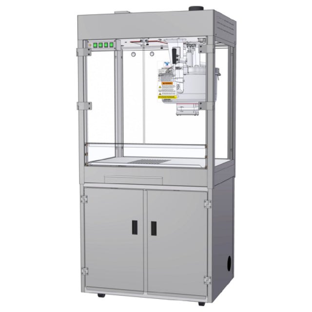 Gold Medal 2556-00-801 - Discovery 32 Oz. Popcorn Popper With Base, Electric, Front Counter