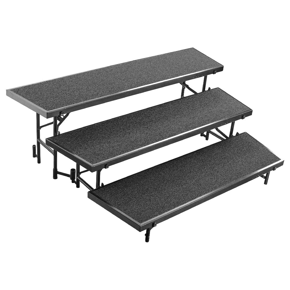 National Public Seating RT3L NPS® Tapered Standing Choral Riser 18"W X 54"D X 24"H