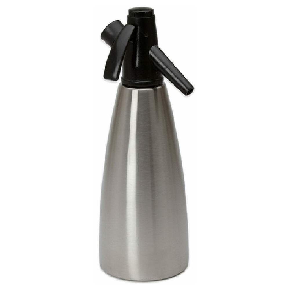 Royal Industries SSC 1 S Whip-It Soda Siphon Bottle 32 Oz. Brushed Aluminum