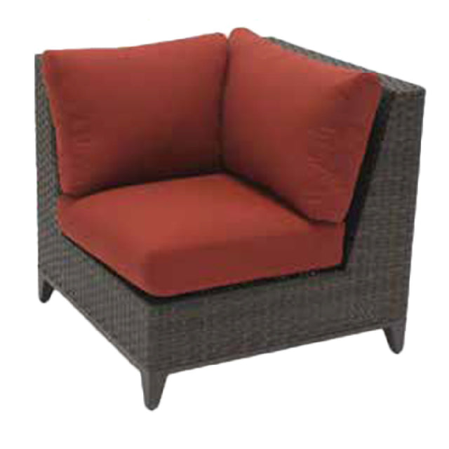 Plantation Prestige Commercial Furniture 8790100-015407 Savannah Corner Sofa Section Deep Seating With Sunbrella® Fabric Cushions