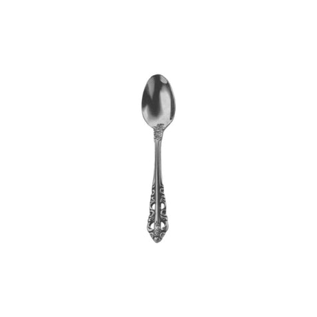 Steelite WL6829FST Demitasse Spoon 4-3/8" Pierced Plumes