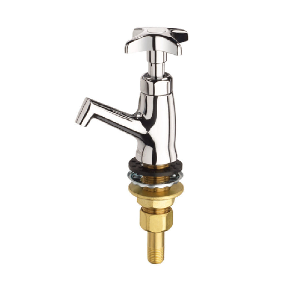 Krowne 16-155L Krowne Royal Series Dipperwell Faucet With Flow Restrictor Chrome Plated Brass Finish