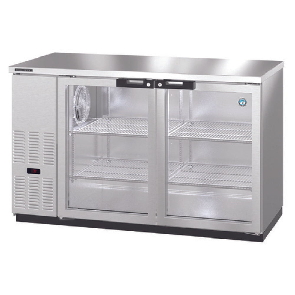 Hoshizaki BB59-G-S Refrigerated Back Bar Cooler Reach-in Two-section