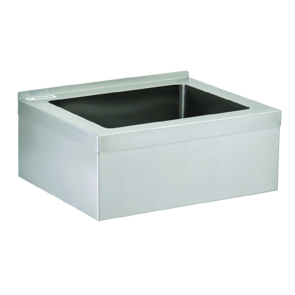 Hubert 50820 - Kratos Floor Mop Sink, 20"W X 16"D X 6"H, (1) Compartment
