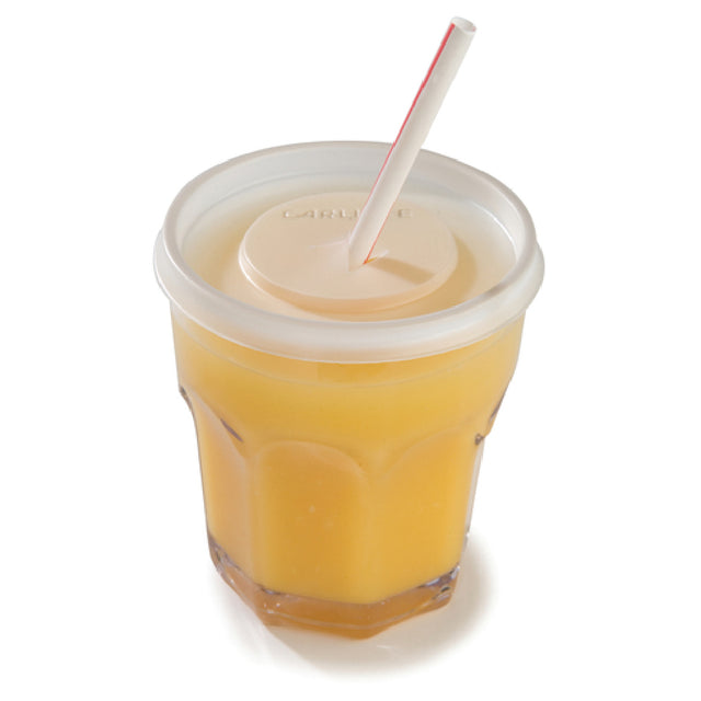 Carlisle 5812L30 Carlisle Disposable Lid Fits 12 Oz. Louis™ Tumbler 5812