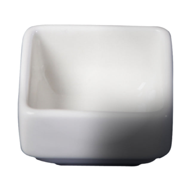 Cameo China 710-500 Dish 2 Oz. (60 Ml) 2" X 2" X 1-3/16"H (5 Cm X 5 Cm X 4.75 Cm)
