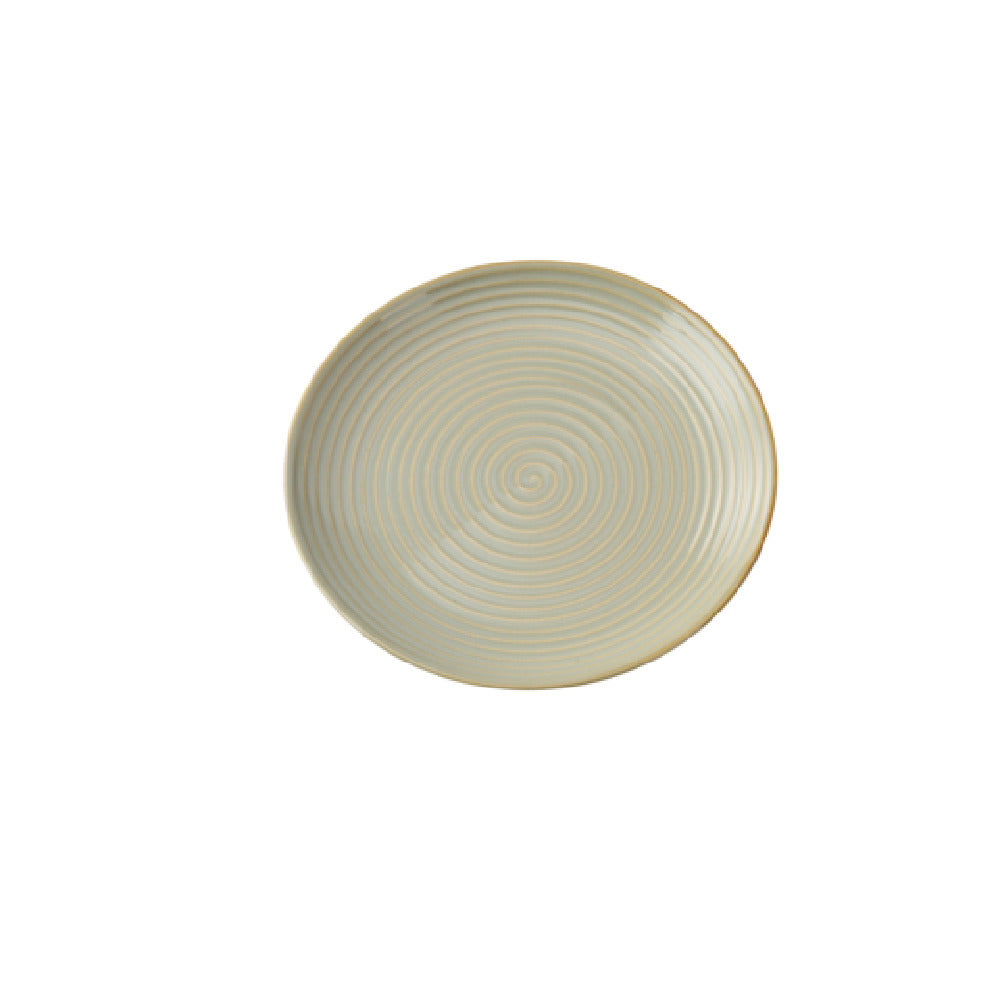 Yanco GO-212 Golden Coast Dinner Plate 12" Dia. X 1-1/8"H Porcelain