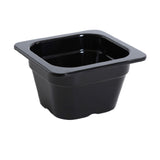 Yanco GN-707BK GN Pan 1/60.9L 6-15/16"L X 6-3/8"W X 3-15/16"H