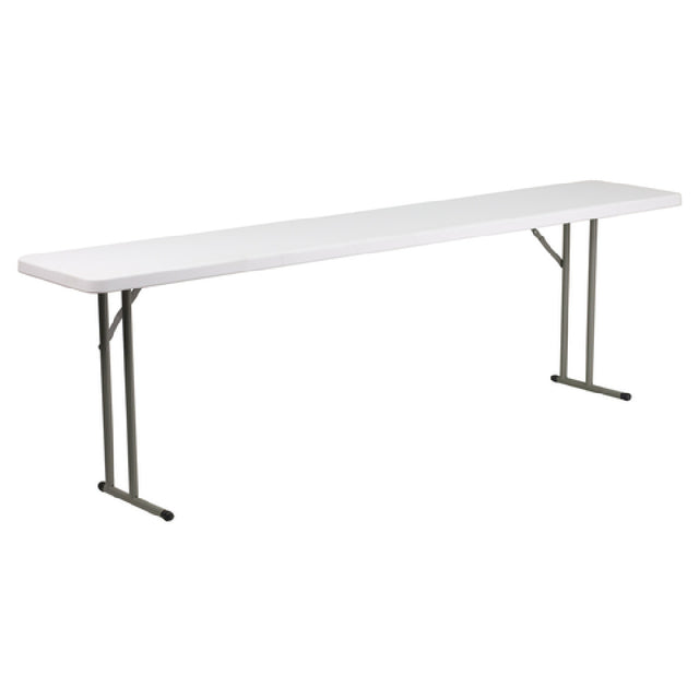 Flash Furniture DAD-YCZ-244-2-GW-GG Folding Table 96"W X 18"D X 29"H Seats Up To 4 Adults