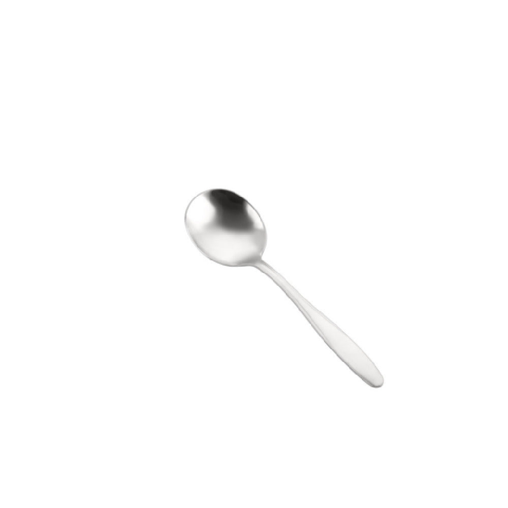 CAC China 3010-04 Rhine Bouillon Spoon 6"L Heavy Weight