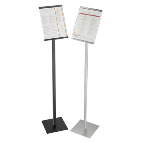 Cal Mil 1153-46-13 One By One Sign Stand 8-3/4" X 8-3/4" X 46-1/4"H Freestanding