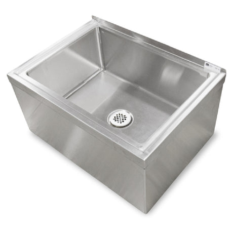 John Boos PBMS2016-12 Mop Sink Floor Mounted 24-5/8"W X 19-3/8"D X 16"H Overall Size