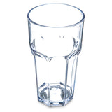 Carlisle 582007 Carlisle Louis™ Tumbler 20 Oz. (20.50 Oz. Flush Fill) Faceted Shape