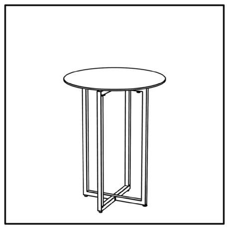 Bauscher Hepp VE-24020 - Venta® Foldable Table, Base Made In Steel With Powder-coating
