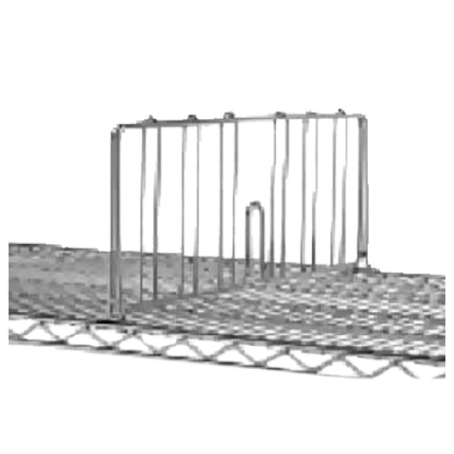 Metro HD18B Super Erecta® Divider For Drop Mat Shelf 8" X 18"