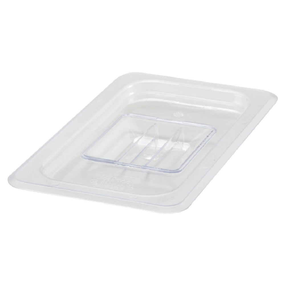 Winco SP7400S Poly-Ware™ Food Pan Cover 1/4 Size Solid