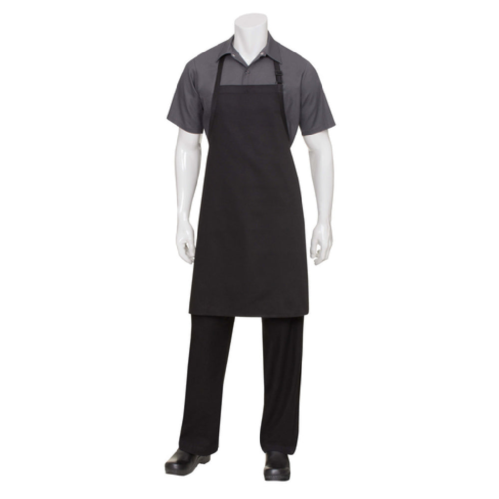 Chef Works F8 -HUN-0 Butcher Bib Apron 34"L X 24"W Adjustable Neck Buckle