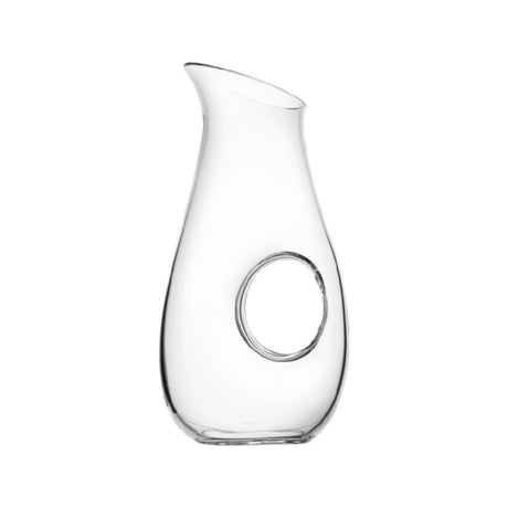 Steelite P20933 Carafe 1.25 Qt. (H 11-3/4" M 5-3/4" T 4-1/8" B 3-1/2") Crystalline