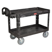 Rubbermaid FG454600BLA - Heavy Duty Utility Cart, 55"L X 26"W X 33-1/4"H, 500 Lb. Total Capacity