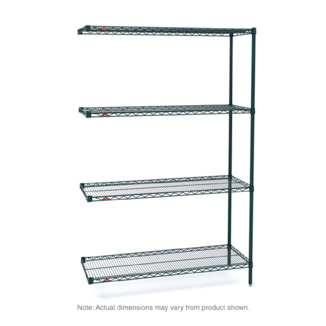 Metro AN376K3 Super Erecta® Add-On Shelving Unit 72"W X 18"D X 63"H (4) Wire Shelves