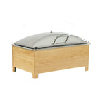 Cal Mil 23143-21 Sydney Chafer 22"W X 14"D X 13.5"H Oak