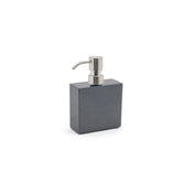FOH RSP008BKT22 11oz New York Pump Onyx With Mirrored Stainless Top Includes One RSP008BKT22-BTM 11oz New York Pump Base Onyx