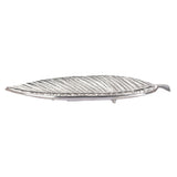 Bon Chef 80155CHESTNUT Platter 18-1/8" X 5-15/16" X 1-1/4"H Long Leaf Shaped