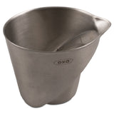 JB Prince U958 OXO Measuring Cup 2 Oz. Angled