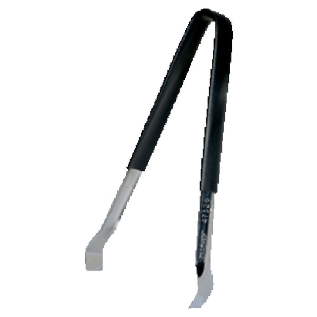 Franklin Machine Products 217-1219 Tongs 6-1/2" Stainless Steel With Black Rubber Grip