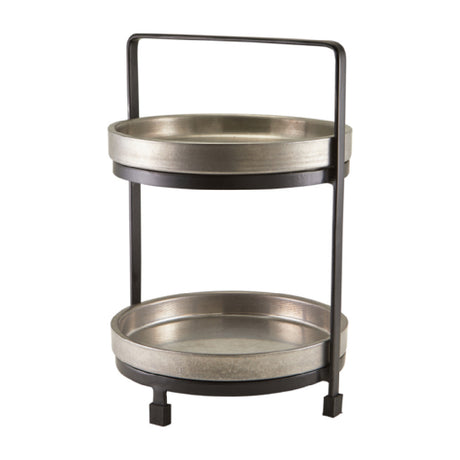 Steelite GWPRS2205 Two Tier Presentation Plate Stand 8.0" X 8.5" X 12.0" Tabletop Accessories