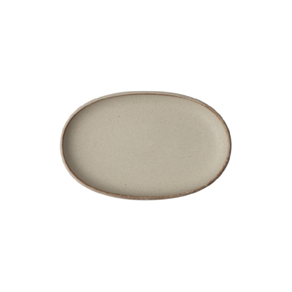 Steelite 6420MY035 Plate 7.0" X 4.25" X 1.0" Wabi Sabi