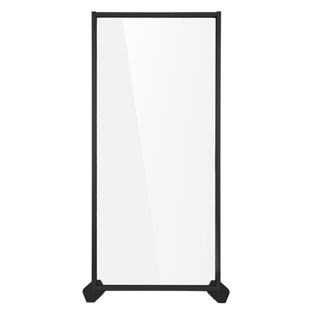 Bon Chef 90225-36B Health & Safety Partition 37"W X 72"H Black Anodized Aluminum Frame