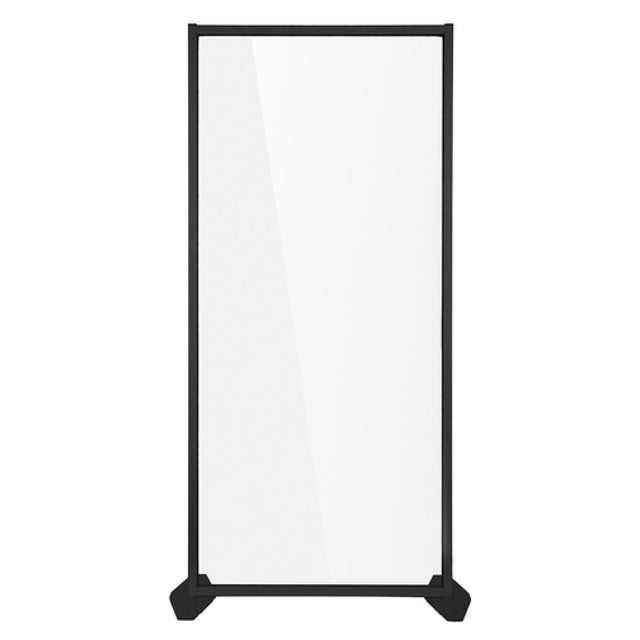 Bon Chef 90225-36B Health & Safety Partition 37"W X 72"H Black Anodized Aluminum Frame