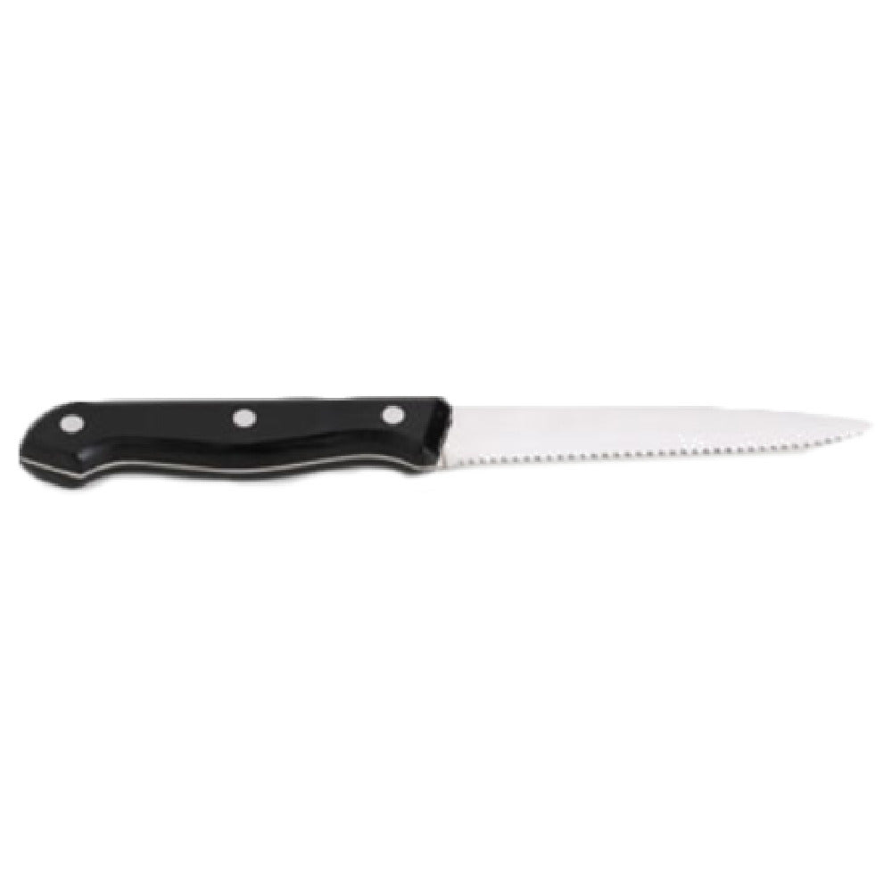 Royal Industries ROY RSK 9 Premium Steak Knife 9-1/8"L 4-3/4" Long Full Tang Blade