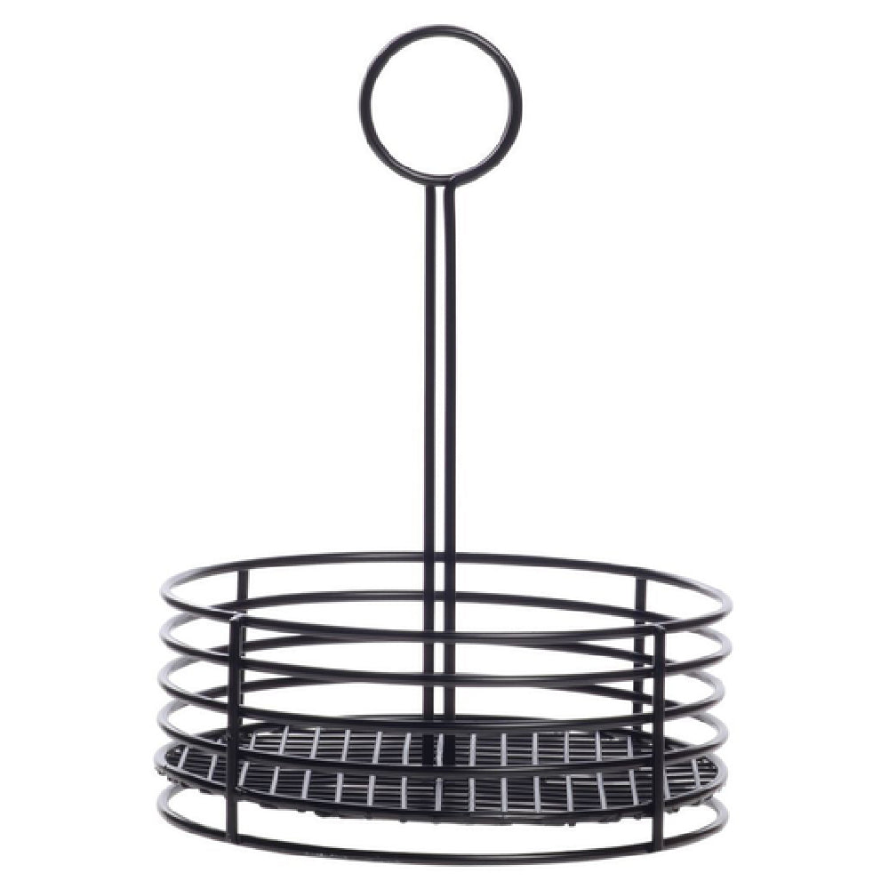 Hubert 41526 - Condiment Caddy, 8-1/2" Dia. X 12"H, Large