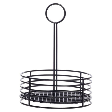 Hubert 41526 - Condiment Caddy, 8-1/2" Dia. X 12"H, Large