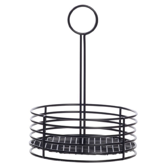 Hubert 41526 - Condiment Caddy, 8-1/2" Dia. X 12"H, Large