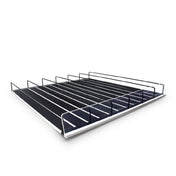 Omcan USA 81251 - (81251) Adjustable Roller Shelf, 15"W X 20-1/2"D X 2-3/4"H (380 X 520 X 70mm) (Risers Sold Separately. Without Risers, Roller Shelves Are Lie-flat)