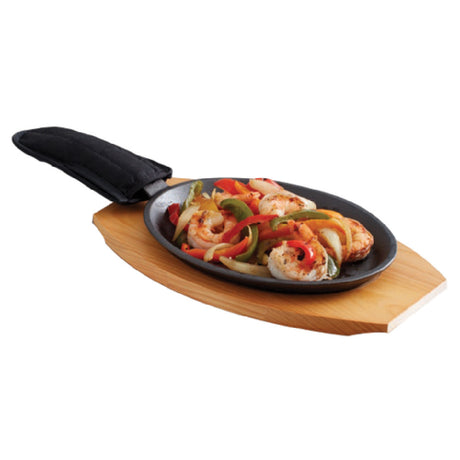 Chef Master 90200 Chef Master™ Fajita Platter Set Includes: 16" X 7-1/2" X 1-1/5" O.A.