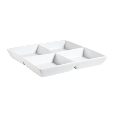 CAC China CMP-D10 CMP Compartment Tray 6 Oz. Per Compartment 10"L X 10"W X 1-3/8"H