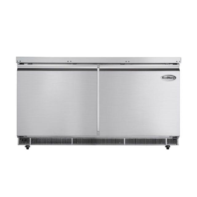 Koolmore KM-RBT-60C Commercial Refrigerated Prep Station 60-2/5"W X 29-1/2"D X 35-1/5"H