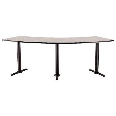 National Public Seating CT52491T NPS® Café Table 24" X 91-1/4" 60° Curve