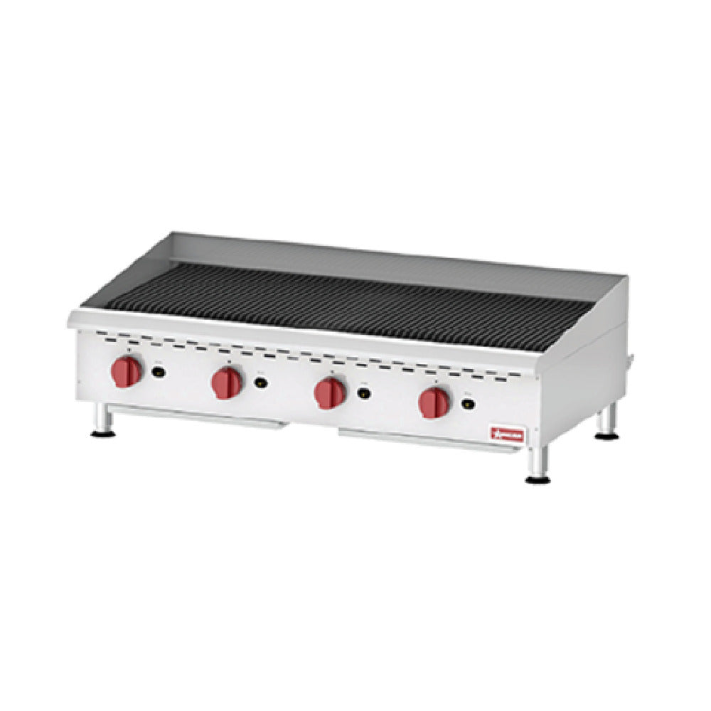 Omcan 43729 (CE-CN-CBR48) Charbroiler Countertop Gas